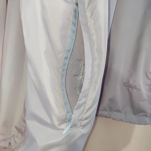 Cabela's Women's Outerwear Pullover Windcrest Windbreaker Gray and Blue Size L - Picture 6 of 14